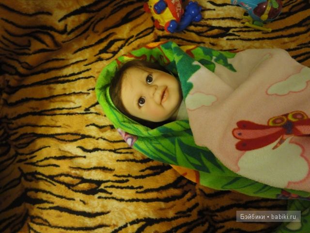 Полинка - Пирожок, любимый мой дружок. Berenguer doll