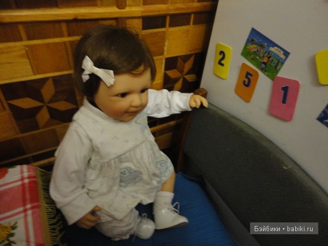 Полинка - Пирожок, любимый мой дружок. Berenguer doll