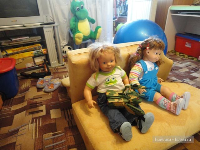 Полинка - Пирожок, любимый мой дружок. Berenguer doll