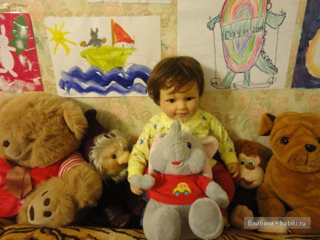 Полинка - Пирожок, любимый мой дружок. Berenguer doll