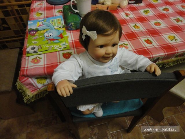Полинка - Пирожок, любимый мой дружок. Berenguer doll (фото 7)