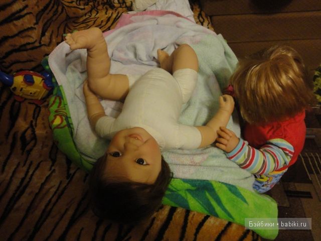 Полинка - Пирожок, любимый мой дружок. Berenguer doll