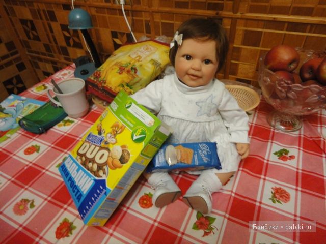 Полинка - Пирожок, любимый мой дружок. Berenguer doll