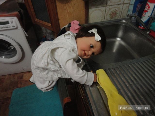 Полинка - Пирожок, любимый мой дружок. Berenguer doll (фото 10)