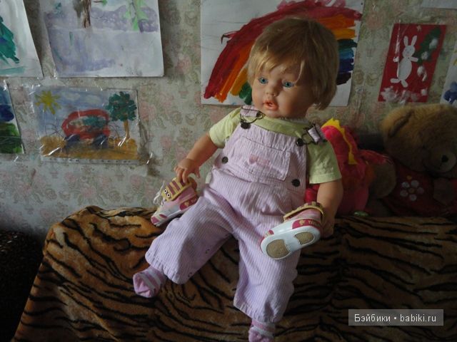 Полинка - Пирожок, любимый мой дружок. Berenguer doll