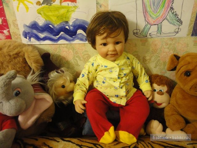 Полинка - Пирожок, любимый мой дружок. Berenguer doll