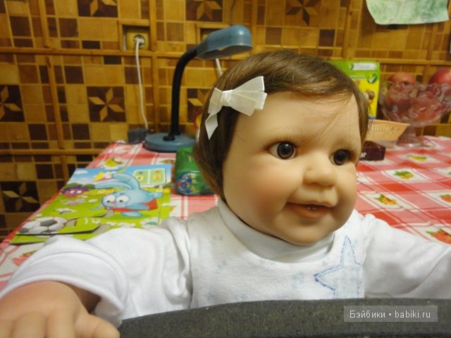 Полинка - Пирожок, любимый мой дружок. Berenguer doll (фото 8)