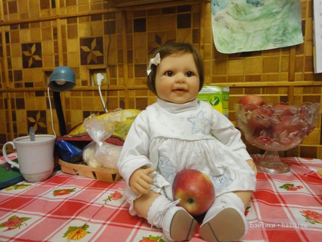 Полинка - Пирожок, любимый мой дружок. Berenguer doll