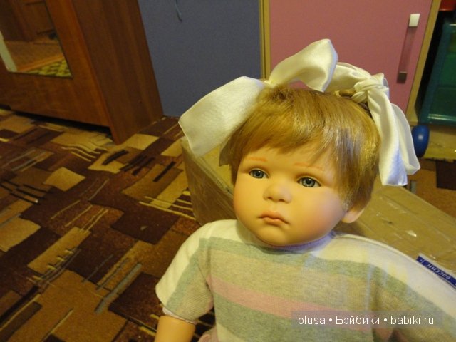 Софочка приехала домой | Бэйбики Софочка приехала домой — Куклы Paola Reina (Паола Рейна): новинки (фото 2)