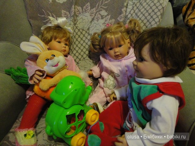 Софочка приехала домой | Бэйбики Софочка приехала домой — Куклы Paola Reina (Паола Рейна): новинки (фото 8)