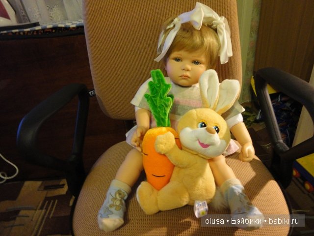 Софочка приехала домой | Бэйбики Софочка приехала домой — Куклы Paola Reina (Паола Рейна): новинки (фото 3)