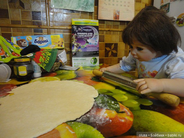 Мы печенье испекли — Куклы Monika Levenig и Monika Peter (фото 6)