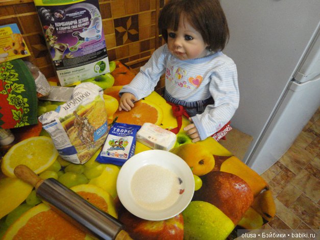 Мы печенье испекли — Куклы Monika Levenig и Monika Peter