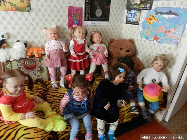 Детсадовская драма — Домашние коллекции кукол: фото собраний