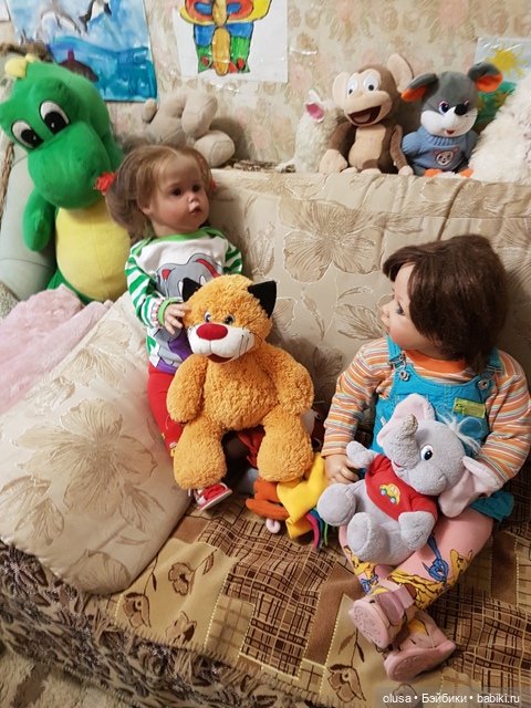 И снова наш садик — Куклы Реборн (Reborn): домашние фото