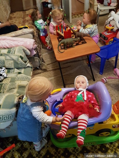 И снова наш садик — Куклы Реборн (Reborn): домашние фото