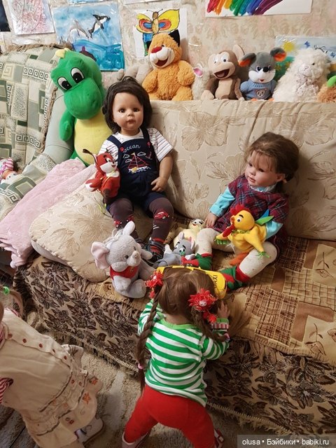 И снова наш садик — Куклы Реборн (Reborn): домашние фото