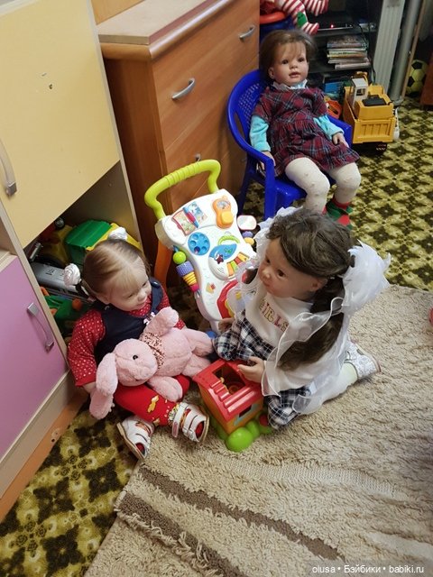 И снова наш садик — Куклы Реборн (Reborn): домашние фото (фото 10)