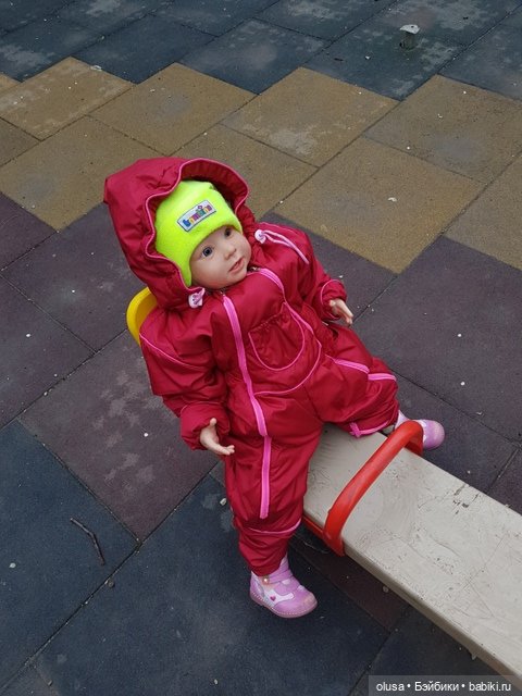 У Ники новый комбинезончик | Бэйбики У Ники новый комбинезончик (фото 9)