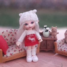 Теплые уютные аутфиты для Lati Yellow и RealPuki