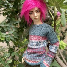 Жаккардовый джемпер для Sd