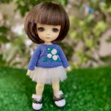 Джемпер с вышивкой для Lati Yellow