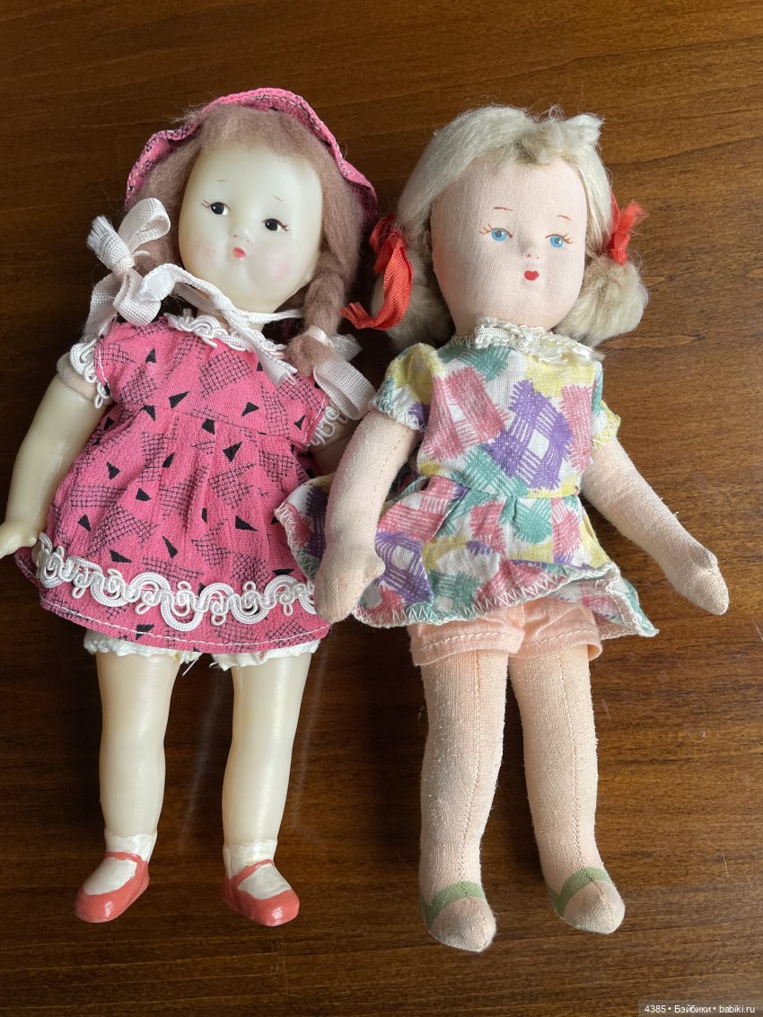 Это ведь тоже они? Вторая вся тряпичная