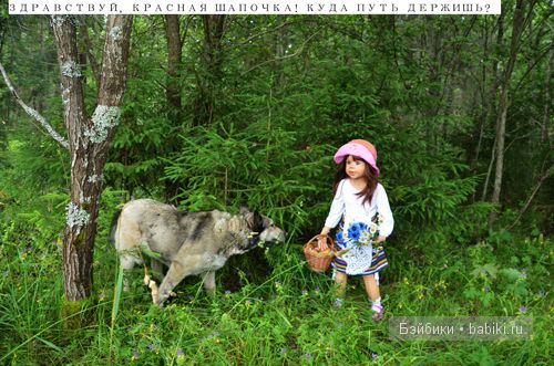Сказка о Красной шапочке и сером волке