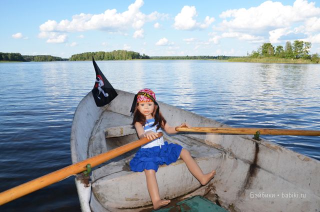 Кукла и водоём | Бэйбики Кукла и водоём — Коллекционные куклы разных авторов (Разное): редкие бренды