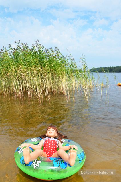 Кукла и водоём | Бэйбики Кукла и водоём — Коллекционные куклы разных авторов (Разное): редкие бренды