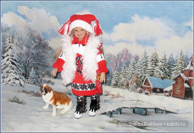 Лиля прощается с зимой. Куклы Annette Himstedt (фото 4)