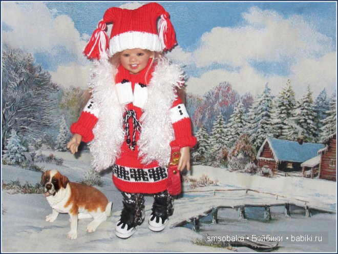 Лиля прощается с зимой. Куклы Annette Himstedt (фото 3)