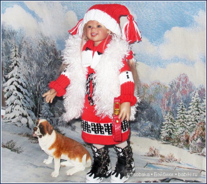 Лиля прощается с зимой. Куклы Annette Himstedt (фото 5)