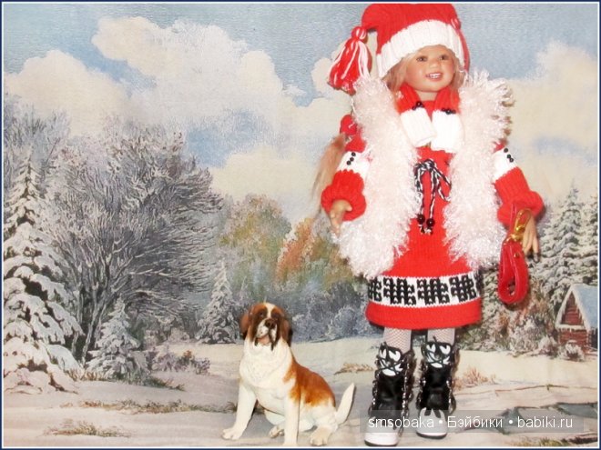 Лиля прощается с зимой. Куклы Annette Himstedt (фото 2)