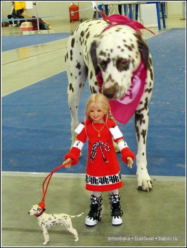 Лилечка Annette Himstedt на выставке собак "Евразия 2014"