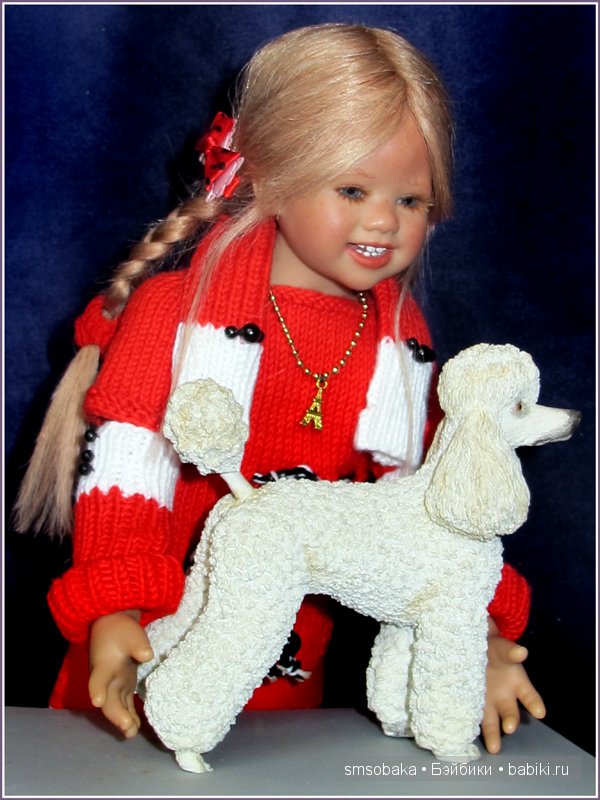 Лилечка Annette Himstedt на выставке собак "Евразия 2014"