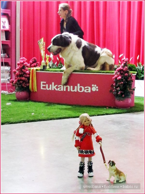Лилечка Annette Himstedt на выставке собак "Евразия 2014"