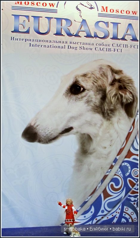 Лилечка Annette Himstedt на выставке собак "Евразия 2014"
