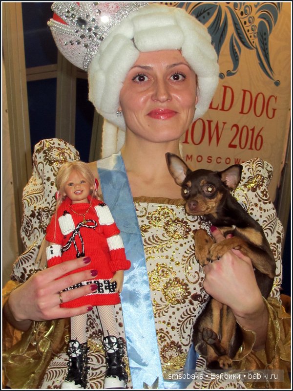 Лилечка Annette Himstedt на выставке собак "Евразия 2014" (фото 8)