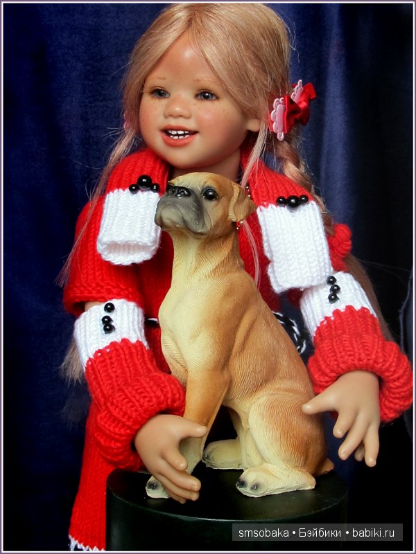 Лилечка Annette Himstedt на выставке собак "Евразия 2014"