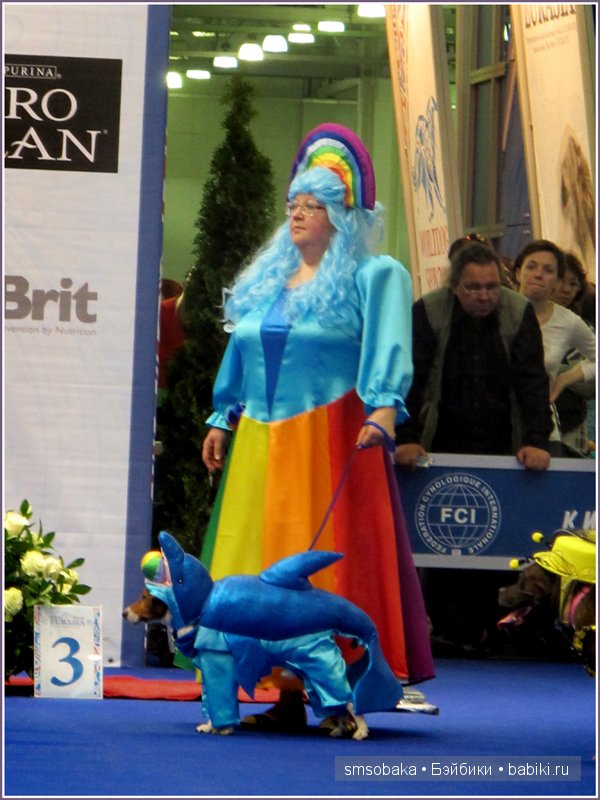 Лилечка Annette Himstedt на выставке собак "Евразия 2014"