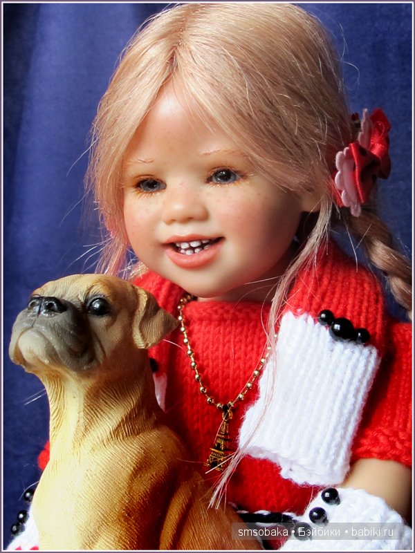 Лилечка Annette Himstedt на выставке собак "Евразия 2014"