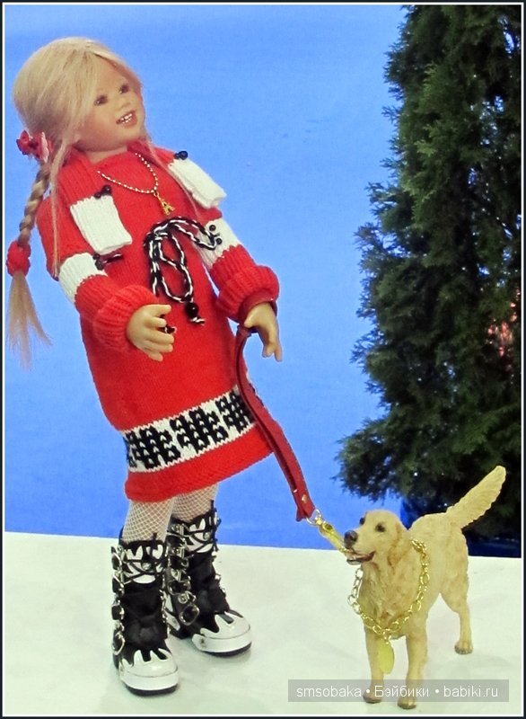 Лилечка Annette Himstedt на выставке собак "Евразия 2014"