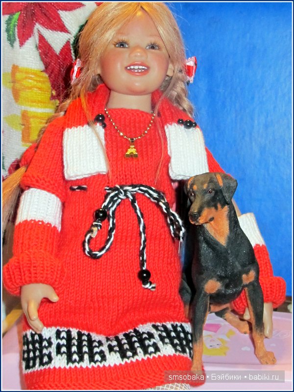 Лилечка Annette Himstedt на выставке собак "Евразия 2014"