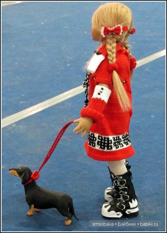 Лилечка Annette Himstedt на выставке собак "Евразия 2014"