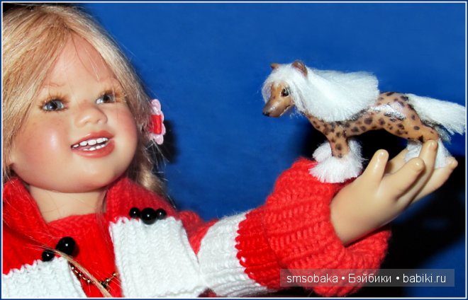 Лилечка Annette Himstedt на выставке собак "Евразия 2014"