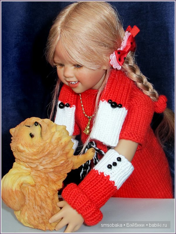 Лилечка Annette Himstedt на выставке собак "Евразия 2014"