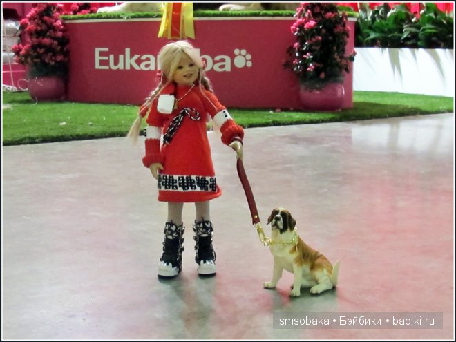 Лилечка Annette Himstedt на выставке собак "Евразия 2014"