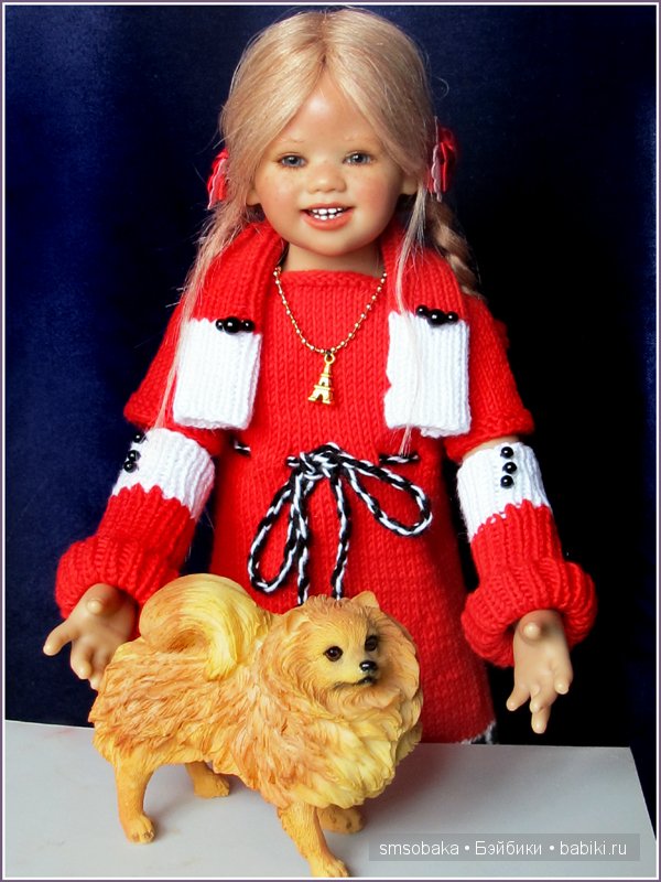 Лилечка Annette Himstedt на выставке собак "Евразия 2014"