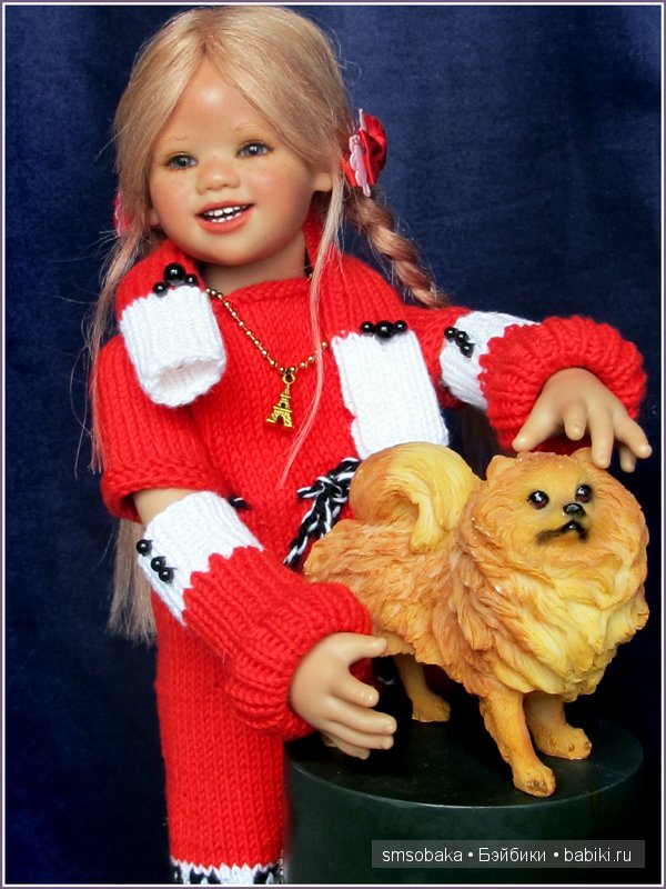 Лилечка Annette Himstedt на выставке собак "Евразия 2014"